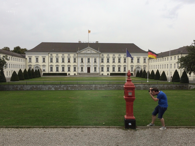 Berlin Tiergarten Schloss Bellevue